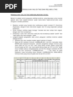 Download Contoh Uji Validitas Dan Reliabilitas by Dhea Hurisfa SN133211826 doc pdf