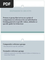 Reference Groups