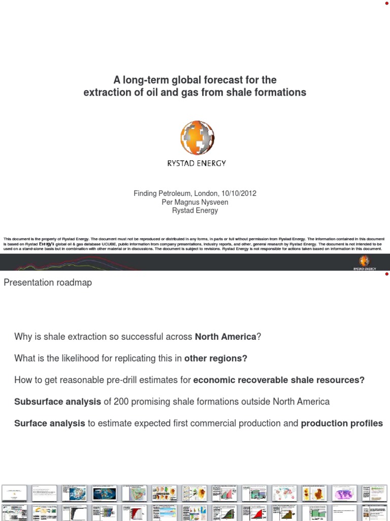 Rystad Energy - Forecast For Global Shale - Short | Download Free PDF