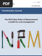 RICS Journal Construction Apr May 2012