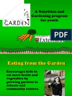 A Nutrition and Gardening Program For Youth