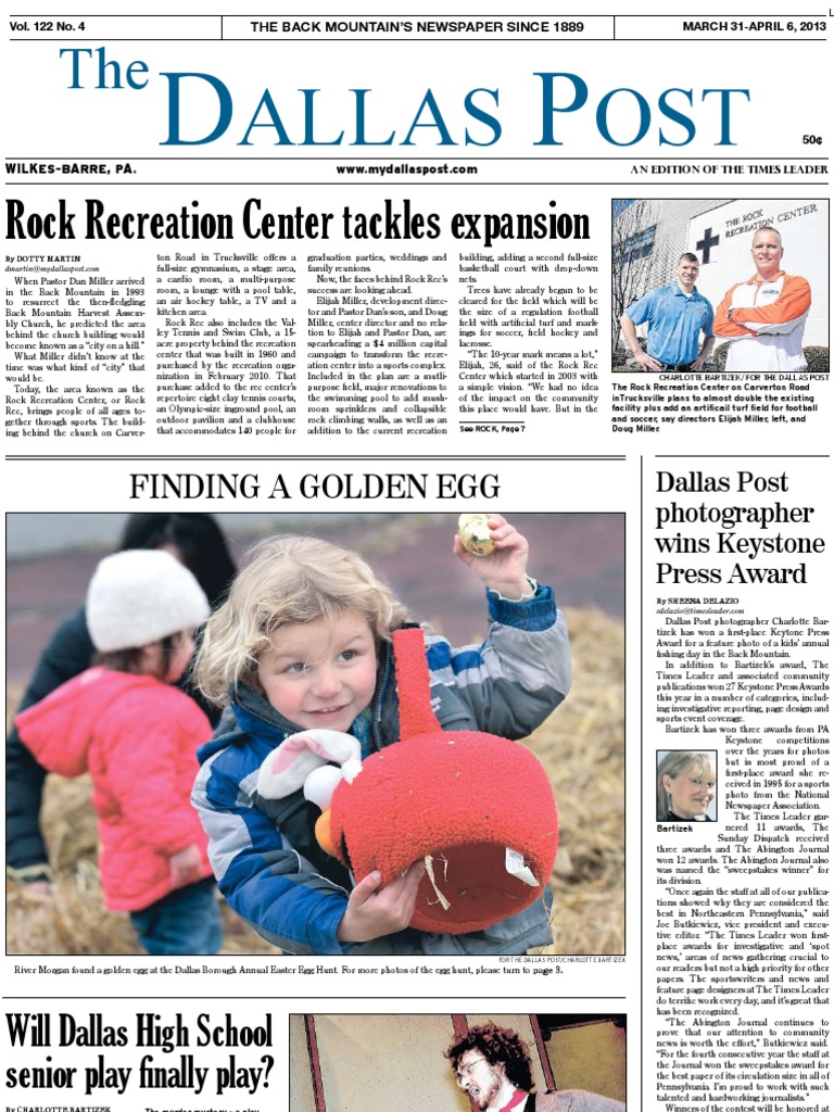 The Dallas Post 03-31-2013 | PDF | Shavertown