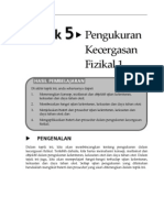 Topik 5 Pengukuran Kecergasan Fizikal 1