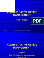 Administrative Office Management: Pattie Odgers