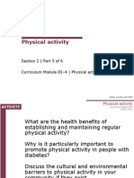 Physical Activity: Section 2 - Part 5 of 6 Curriculum Module III-4 - Physical Activity