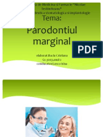 Parodontiul Marginal