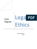 Case Digests: Legal Ethics