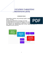 STP Marketing: Segmentation, Targeting and Positioning