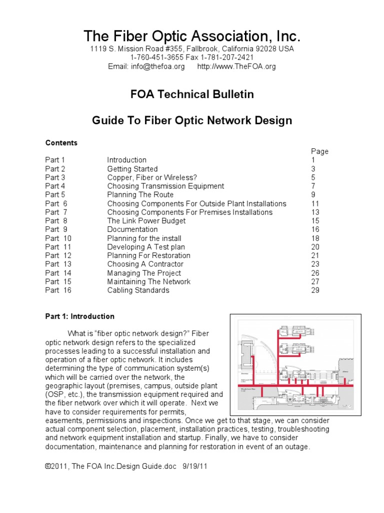 fiber optic network design software free download