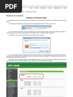 Bloqueio de Site (Roteador N)