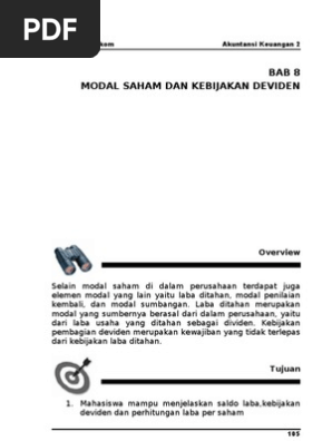 Bab 8 Akuntansi Keuangan 2