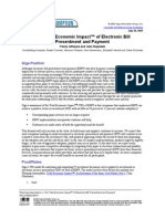 The Total Economic Impact™ of Electronic Bill Presentment and Payment