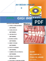 27547187 Bab II Pembahasan Gigi Impaksi Kelompok i Bedah Mulut Kedokteran Gigi Unsri