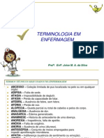 TERMOS TÉCNICOS MAIS USADOS NA ENFERMAGEM