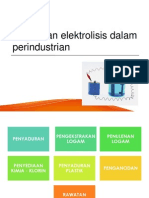 Kegunaan Elektrolisis Dalam Perindustrian