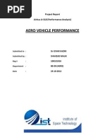 Aero Vehicle Performance: Project Report Airbus A-318 (Performance Analysis)