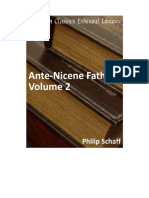 AAVV - Padri Della Chiesa Prima Di Nicea (Vol. II) - Traduzione Inglese