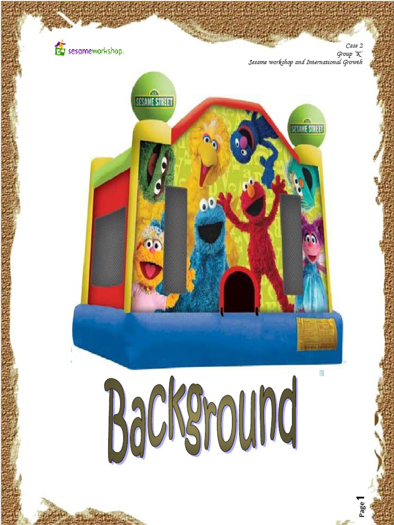 Hrm380 Case On Sesame Street Swot Analysis Business
