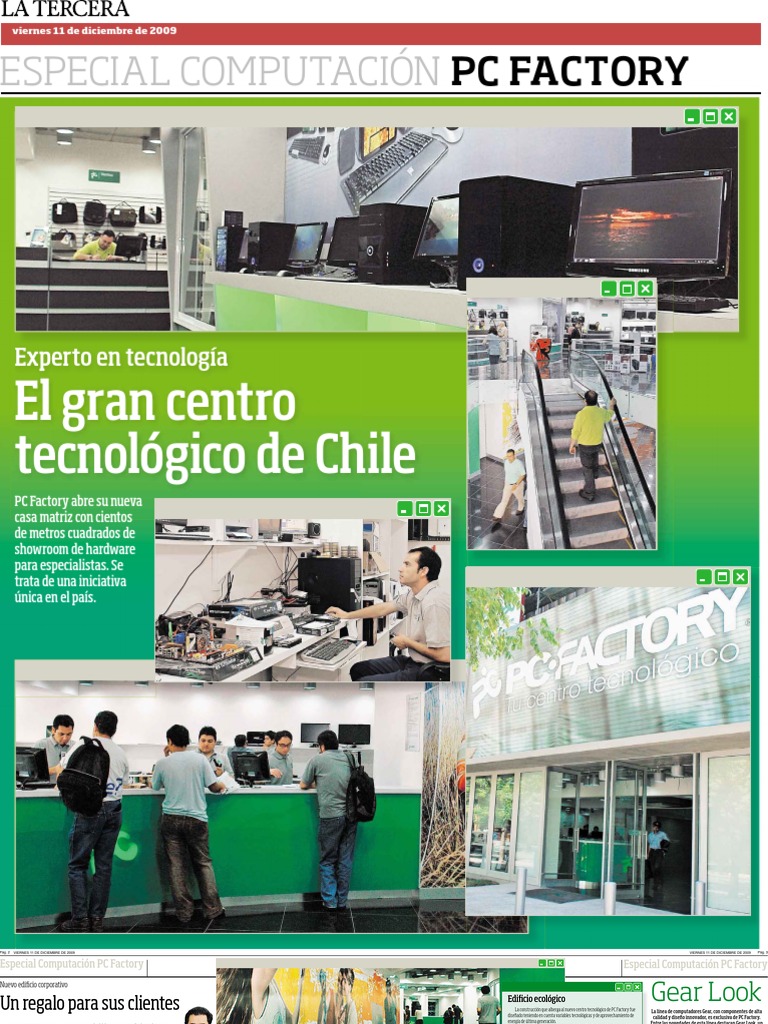 Nueva Casa Matriz de PC Factory | PDF | Computadoras personales | Microsoft