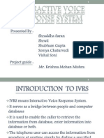 Introduction to IVRS System