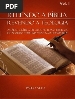 Relendo a Bíblia, Revendo a teologia - Vol. II