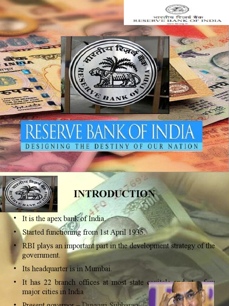 Role of RBI in Indian Economy | PDF