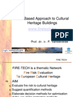 Risk Based Approach To Cultural Heritage Buildings: WWW - Firetech.be