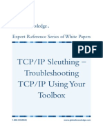 Troubleshooting TCP IP
