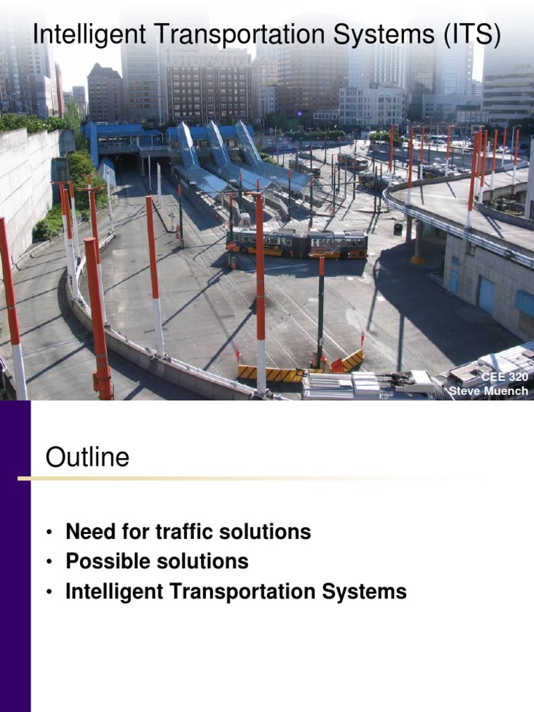 Intelligent Transportation Systems Overview | PDF | Traffic Congestion ...