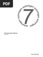 Download AUTOMGEN-Post-processor Manualpdf by alexfercho SN133261152 doc pdf