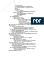 Lecture 1: Introduction To Immunology