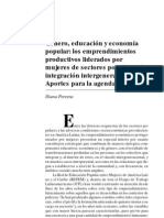 Emprendimientos Productivos Liderados Por Mujeres