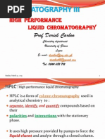 High Performance Liquid Chromatography