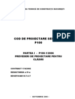 [2] P100!1!2006 Cod de Proiectare SEISMICA