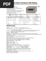 Transductor Multifuncion TRMT