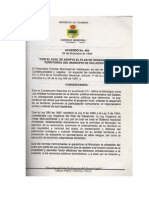 POT Valledupar - Acuerdo 064 de 1999