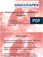Introdução a Embriologia Humana aula 1