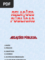 0 Relações Públicas