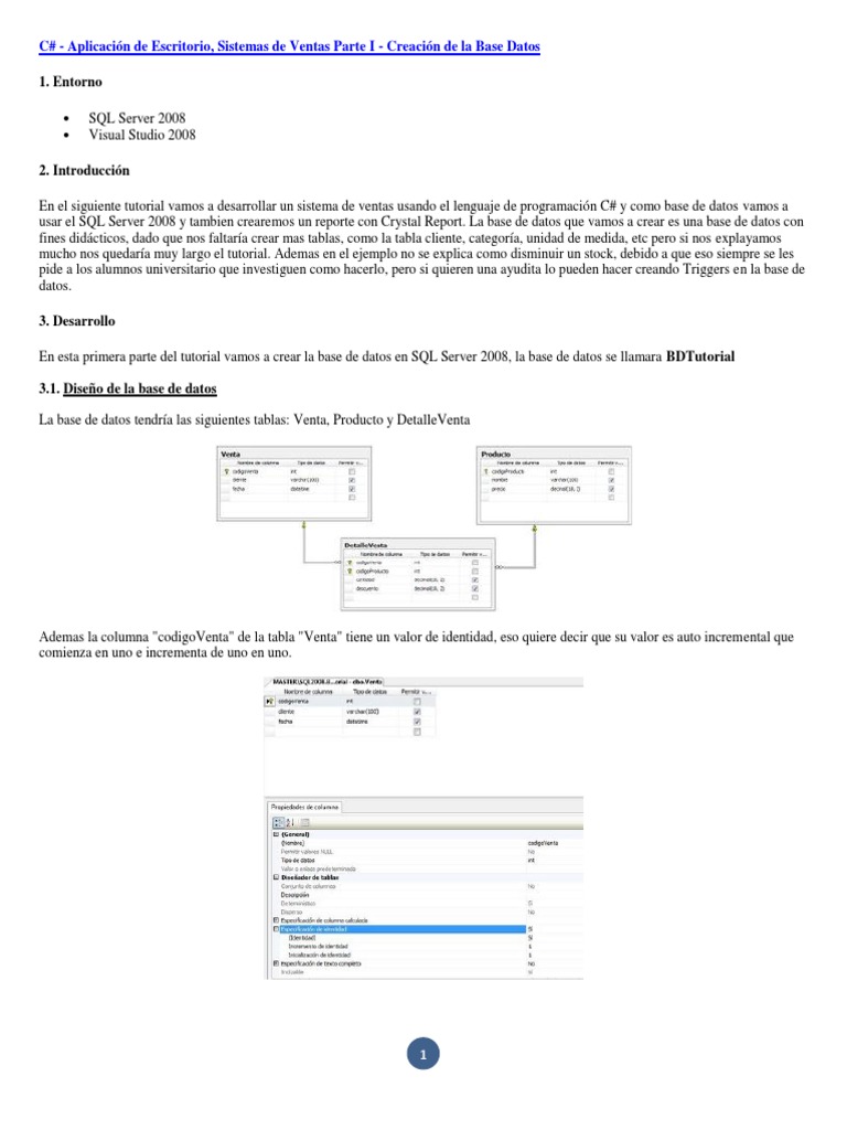Ejemplo de Programacion en Tres Capas PDF | PDF | Servidor SQL de ...