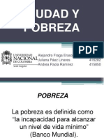 (P)Ciudad Y Pobreza