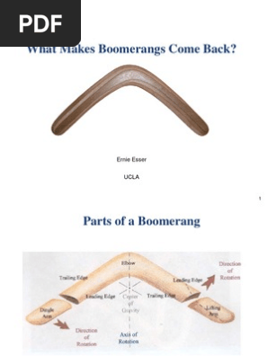 Esser - What Makes Boomerangs Come Back
