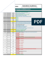 Calendário Academico