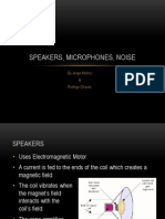 Speakers, Microphones, Noise: by Jorge Molina & Rodrigo Chávez