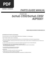 Download Parts Guide Manual Bizhub C552_bizhub C652 by Hugo Luis Escalante SN133305770 doc pdf