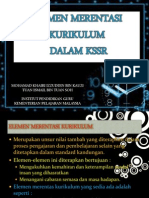 Elemen Merentasi Kurikulum Dalam KSSR