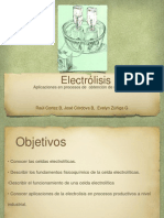 Presentacion Electrolisis