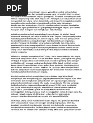 Karangan Kemerdekaan Pdf