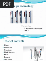 5 Pen PC Technology Powerpoint Presentation