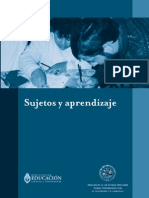 2- Sujetos y Aprendizaje