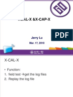 X Cal X&X Cap X Report